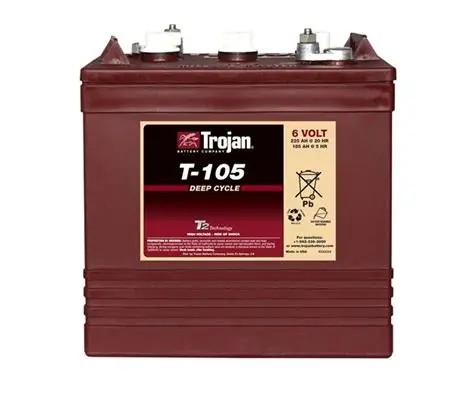 Batería de ácido-plomo Trojan T-105